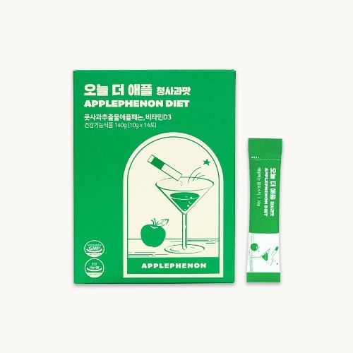 [지속 가능 <b>다이어트</b>] 오늘 더 애플 청사과맛 3+1BOX