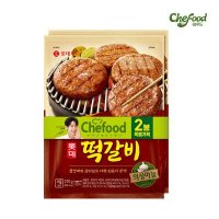 롯데 쉐푸드 떡갈비 (245g+245g) x 1set