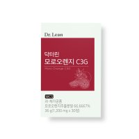 닥터린 모로오렌지 C3G 1200mg x 30정