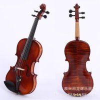 고급 바이올린 호랑이 패턴 수제 성인 어린이 수작업 Violin 연주용 중급자