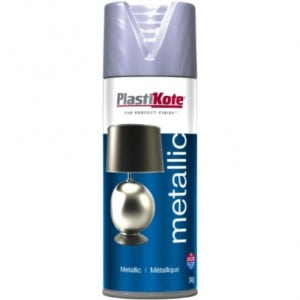 29500 플라스티코테 금속빛 메탈릭 스프레이 metallic 무광 은색 silver 400ml - FI451
