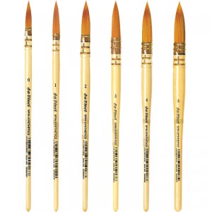 다빈치 GD488 SPIN-SYNTHETICS 둥근붓 낱자루