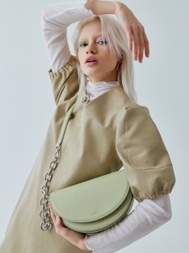 [비비와이비] BELL Atti Saddle Cross Bag (Muted Lime)