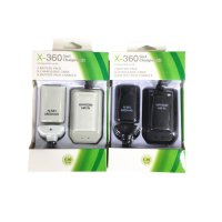 xbox360 배터리팩 충전기 컨트롤러 패드 배터리 건전지 커버 4800mAh 2pcs  블랙  2개