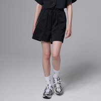 [아웃셀] Pattern embossing shorts - Black