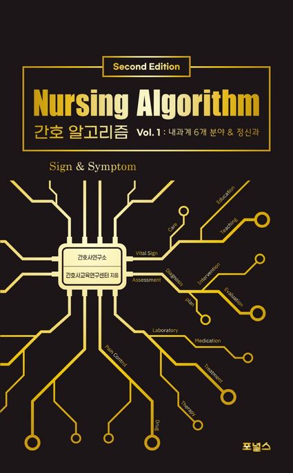 간호 알고리즘 = Nursing algorithm. 1 내과계 6개 분야 & 정신과 
