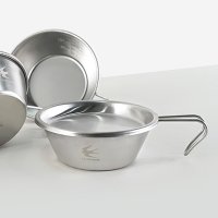츠바메 스텐 시에라컵 캠핑 뚜껑 컵 250ml