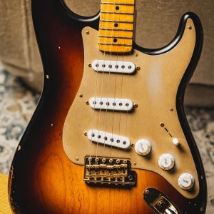 [2026 Summer Festa (~7/31까지)] Fender Custom Shop Limited Edition 55 Bone Tone Strat Relic-Wide-Fade