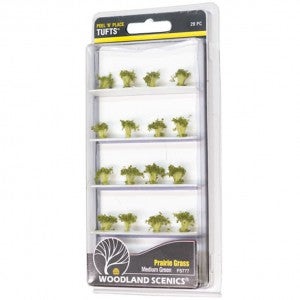 16000 우드랜드 수풀완제품 MEDIUM GREEN PRAIRIE GRASS 1팩 (20pcs) - JWFS777