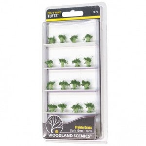 16000 우드랜드 수풀완제품 DARK GREEN PRAIRIE GRASS 1팩 (20pcs) - JWFS778