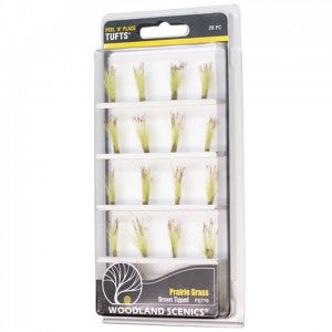16000 우드랜드 수풀완제품 BROWN TIPPED PRAIRIE GRASS 1팩 (20pcs) - JWFS779