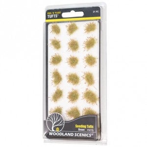 16000 우드랜드 수풀완제품 BROWN SEEDING TUFTS 1팩 (21pcs) - JWFS775
