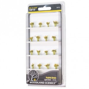 16000 우드랜드 수풀완제품 LIGHT GREEN PRAIRIE GRASS 1팩 (20pcs) - JWFS776
