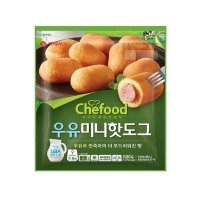 롯데 라퀴진 우유 미니 핫도그 500G