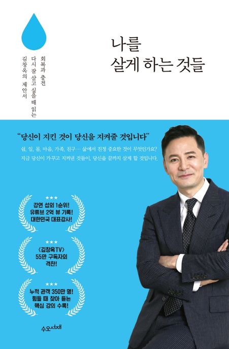나를 살게 하는 것들 (회복과 충전, 다시 잘 살고 싶을 때 읽는 김창옥의 제안서) 표지