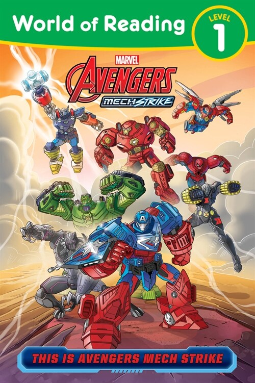 World of reading 1 : Marvel avengers mech strike  : this is avengers mech strike 표지