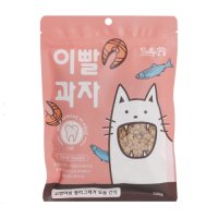 밸리스 고양이 이빨과자 연어맛 100g