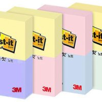 3M 포스트잇 파스텔노트 653-2 653-4 656 654 657 660L