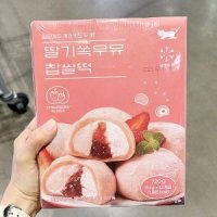 일반포장 쿠캣 딸기쏙우유찹쌀떡 720g 12입