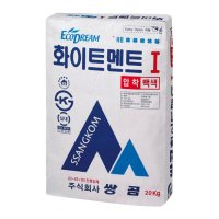 이누 모네스페스 압착시멘트 화이트멘트1 내부바닥 타일접착제 20kg