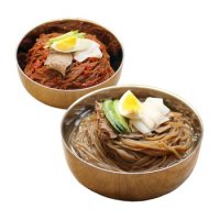 선비찬 물냉면10인분세트 옥천칡냉면사리 2Kg 냉면육수 10봉