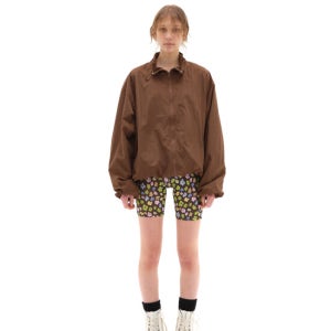 투위드 ■오마이걸 아린 착용■ Cotton Biker Shorts In Floral Pattern