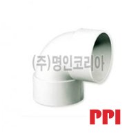 PPI평화 90도 PVC 배수용 엘보 DL 125A