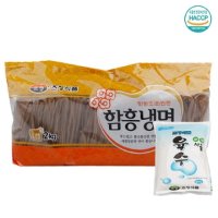 초정식품 명 면옥 사골육수 함흥냉면 10인분 함흥면2kg 사골육수10팩