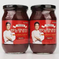 더본 백종원 만능 양념장 소스 500g 2개 볶음 탕 국수 요리 매콤한 맛