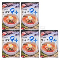 농민식품 냉면육수 350g x 5개 냉면 불냉면 물냉면 여름 계절메뉴