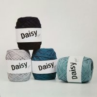 데이지 실 Daisy yarn 500g 가방 러그 뜨개질 코바늘 소품 두꺼운 실 1