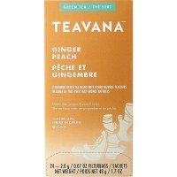 스타벅스 티바나 진저 피치 그린 티 티백 24개 3팩 Teavana Ginger Peach Tea Bags