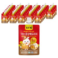 엘빈즈 매일매일 건강한습관 어린이 홍삼배도라지 100ml  40개