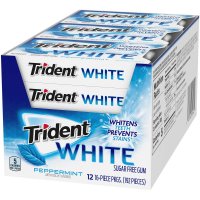 트라이던트 미국 Trident 페퍼민트 껌 16피스 12개입 맛이오래가는껌