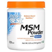 닥터스 베스트 Doctor’s Best OptiMSM 함유 MSM 분말, 250g(8.8oz)