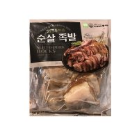 장충동 부드러운 순살족발 500G 아이스박스 포장