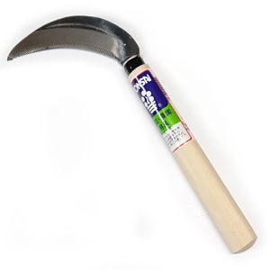 채소수확 톱날낫 24 280mm 제초 도구 야채낫