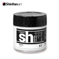 신한 sh 포스터컬러/포스터물감 100ml/병타입 White(51)