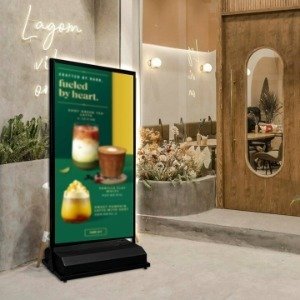 단면 방수형 물통 CMRLB-60150-W 광고 POP 배너 LED 라이트 패널