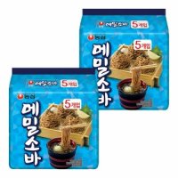 농심 메밀소바 127g X 10봉