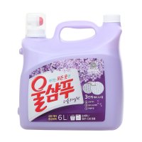 애경 울샴푸 퍼플 라일락 6L 일반드럼겸용 중성세제