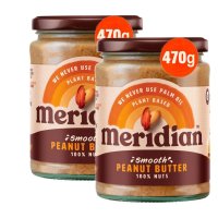 MERIDIAN 메리디언 스무스 피넛 땅콩 버터 470g 2팩