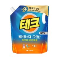 테크 테크 베이킹구연산 액체세제 일반 리필 1.8L