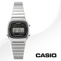 CASIO 카시오 여성 메탈 빈티지 디지털 시계 LA670WA-1