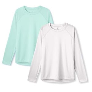 애슬리오 하이퍼드라이 라운드 긴팔 티셔츠 2팩 AO-CFL24