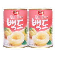 동원 동-원 백도통조림 400g x 8캔 / 복숭아통조림 백도캔