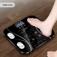 욕실 체지방 b mi scale 디지털 인간 무게 저울 바닥 lcd 디스플레이 바디 인덱스 전자 스마트