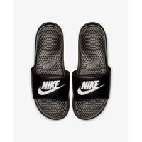 Nike Benassi [나이키 슬리퍼] Black/White (343880-090)