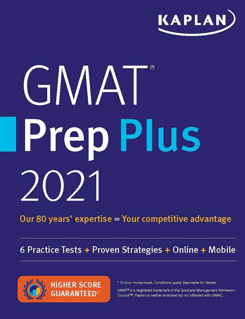 GMAT Prep Plus 2021(Paperback) 반양장 (6 Practice Tests + Proven Strategies + Online + Mobile)