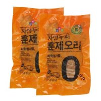 자연누리 훈제오리 400g x 2팩